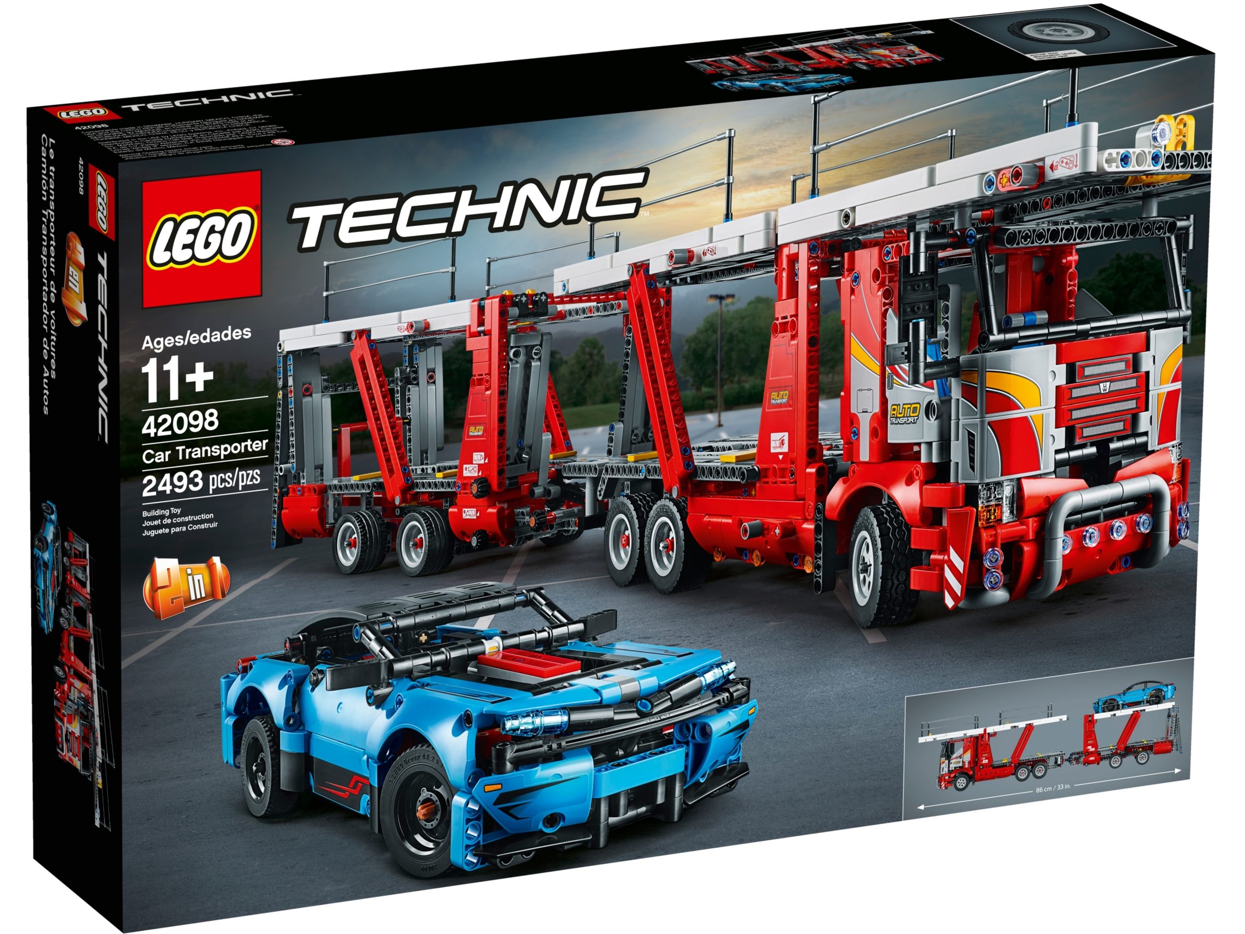 suddenly Dew Prophecy LEGO 42098 Car Transporter – $179.99