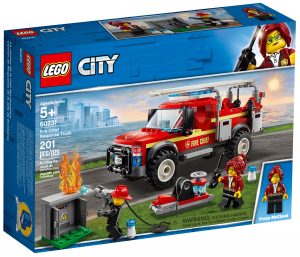 lego 60231 fire chief response truck