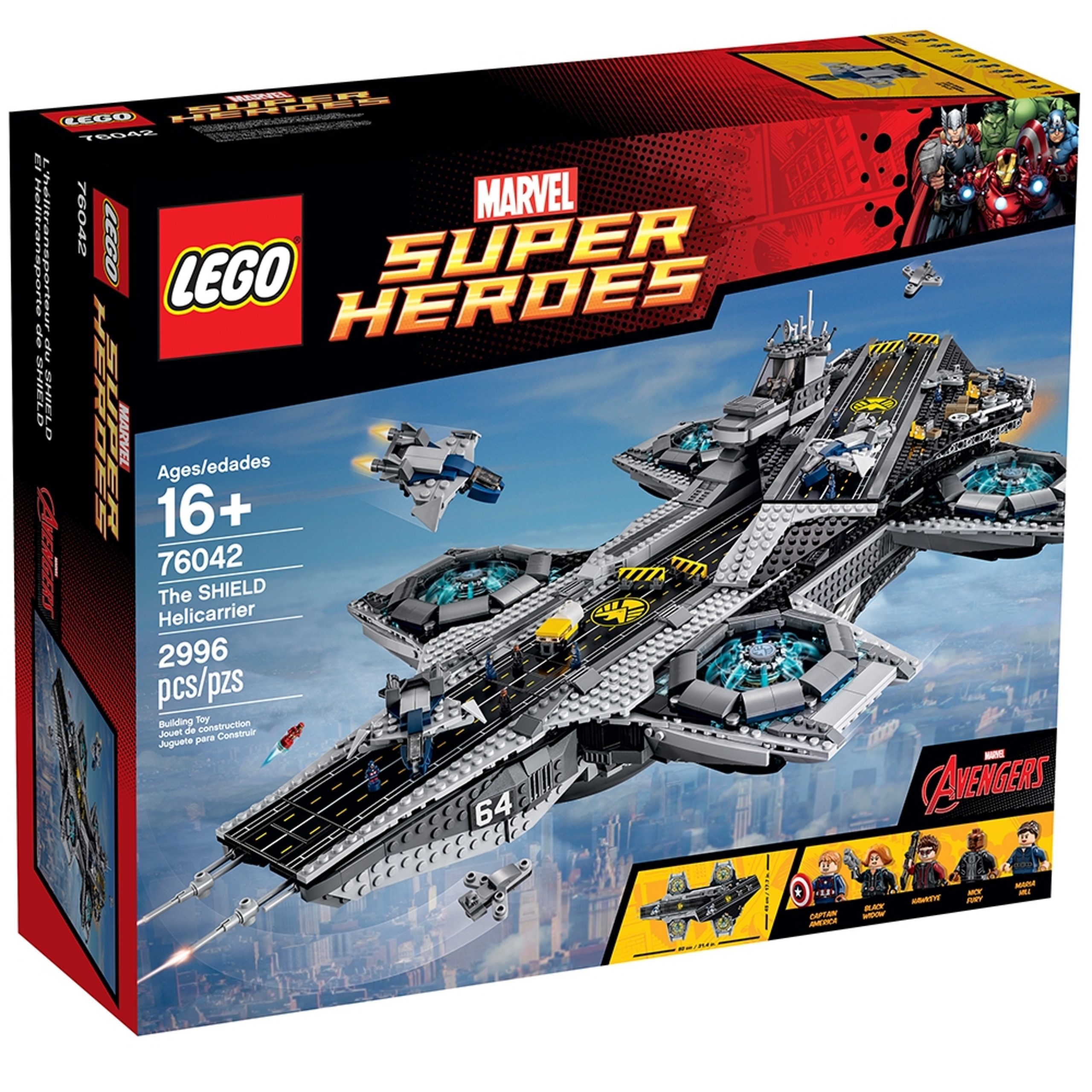 lego helicarrier shield