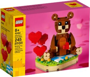 lego 40462 valentines brown bear
