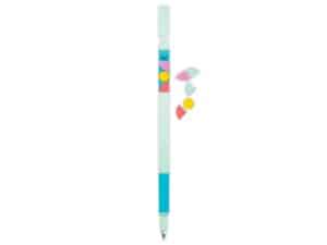 lego 5006287 single gel pen with dots medium azure