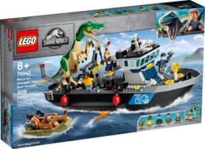 lego 76942 baryonyx dinosaur boat escape