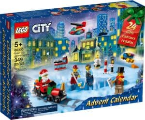 lego 60303 city advent calendar