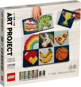 lego 21226 art project create together