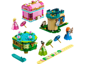 LEGO Aurora, Merida and Tiana’s Enchanted Creations 43203