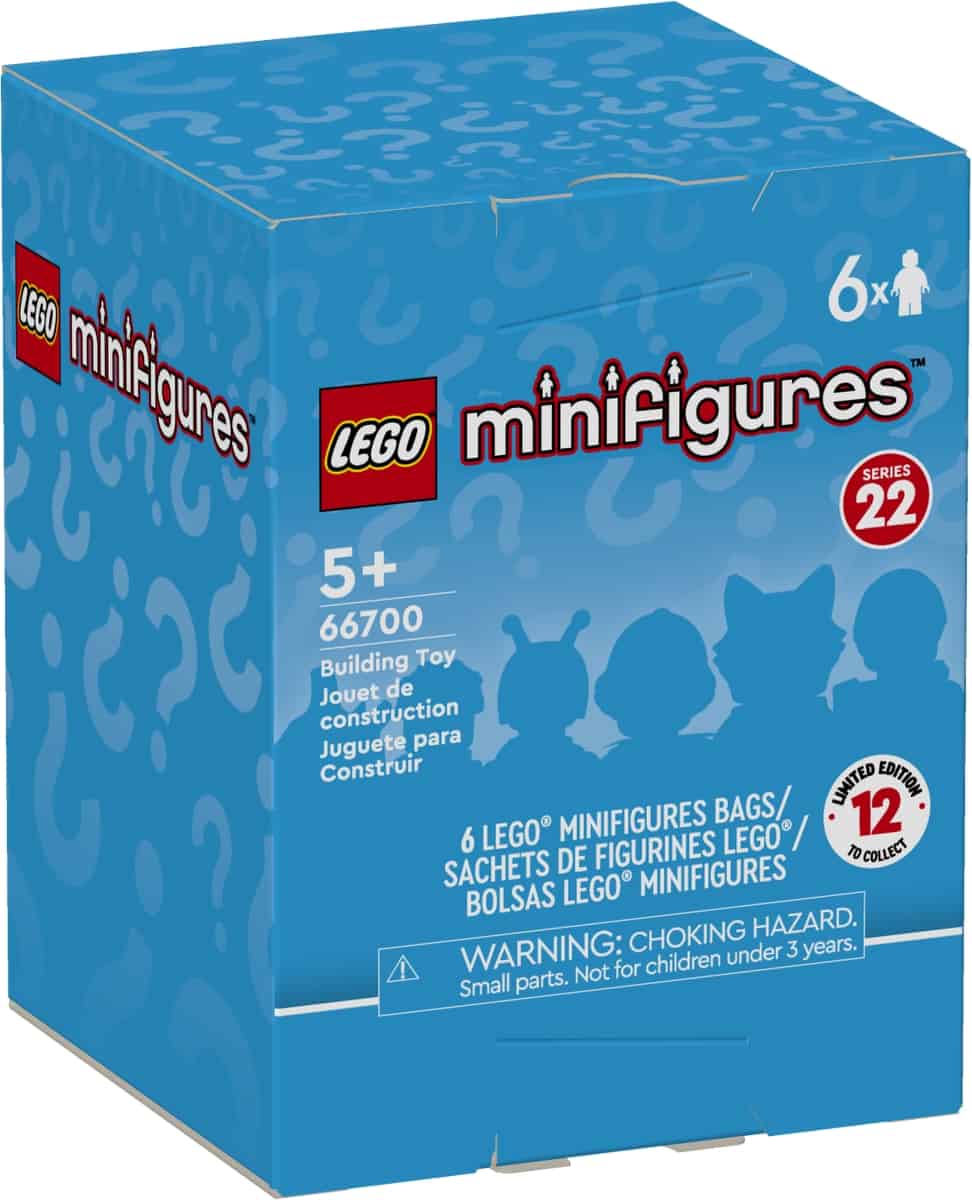 lego 66700 minifigures series 22 6 pack
