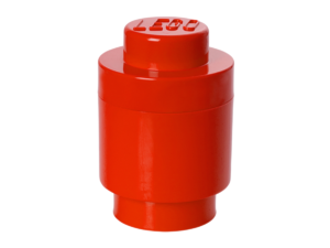 LEGO 5006997 1-Stud Round Storage Brick – Red