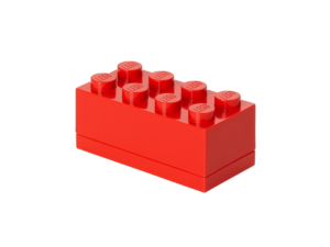 lego 5007004 8 stud mini box red