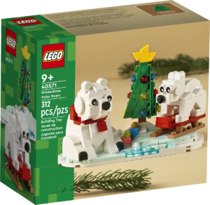 lego 40571 wintertime polar bears