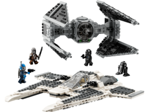 LEGO Mandalorian Fang Fighter vs. TIE Interceptor 75348