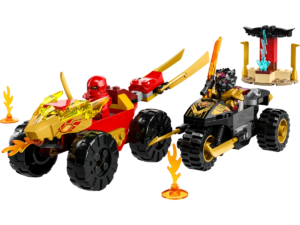 LEGO Kai and Ras’s Car and Bike Battle 71789