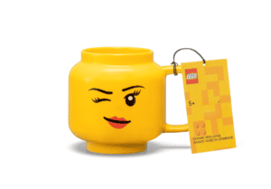 LEGO Large Winking Girl Ceramic Mug 5007876