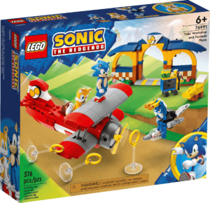 LEGO Tails’ Workshop and Tornado Plane 76991