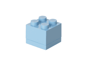 LEGO 4-Stud Light Blue Mini Box 5006187