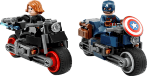 LEGO Black Widow & Captain America Motorcycles 76260