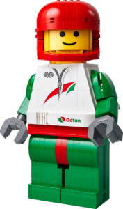 LEGO Up-Scaled Racing Driver Minifigure 40819
